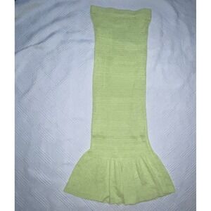 Lulu's Women's Skirt Small Mermaid Crochet Lined Resortwear Summer NWT Stretch
